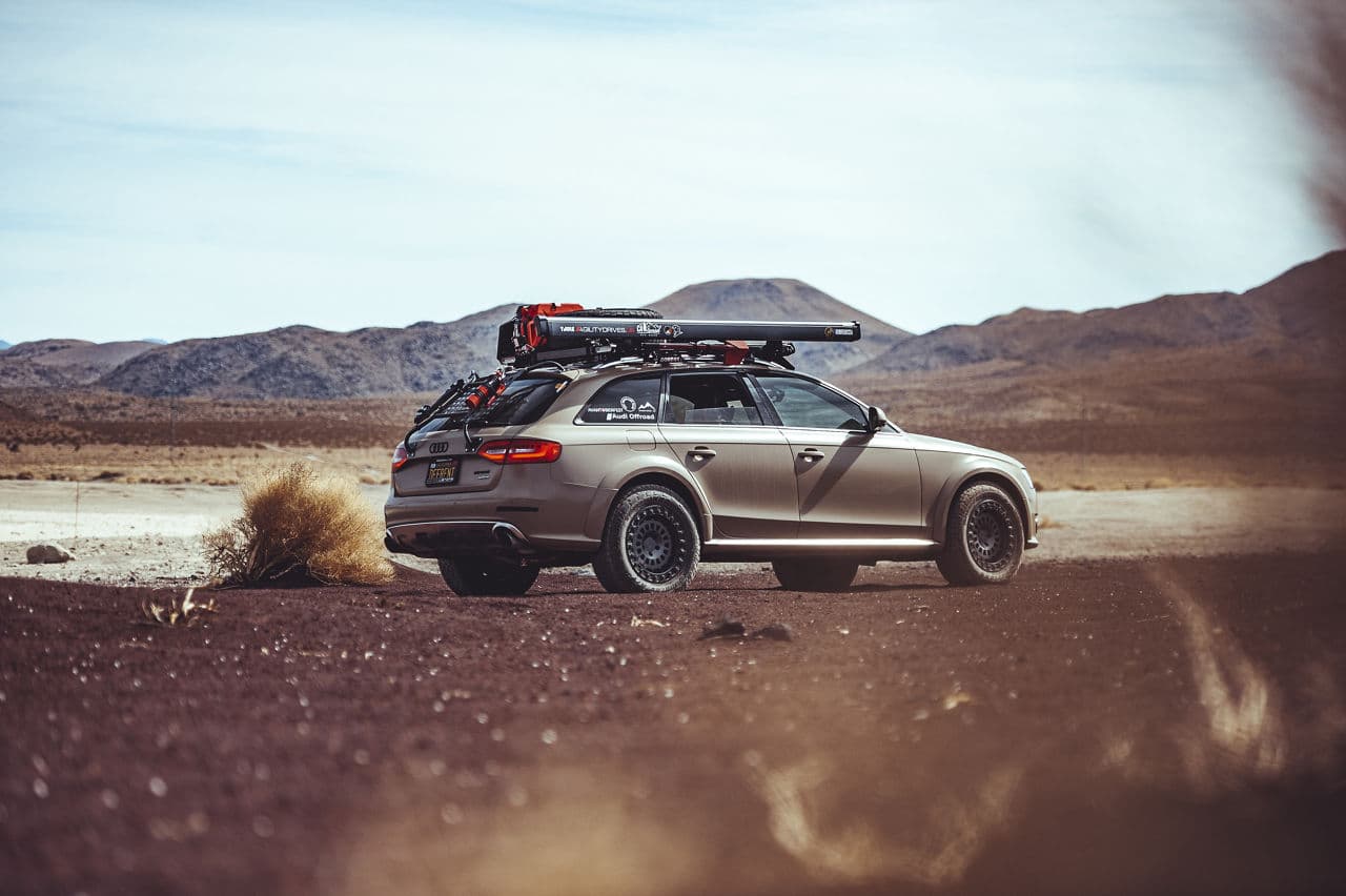 Front view of 2019 Audi Allroad with wheels