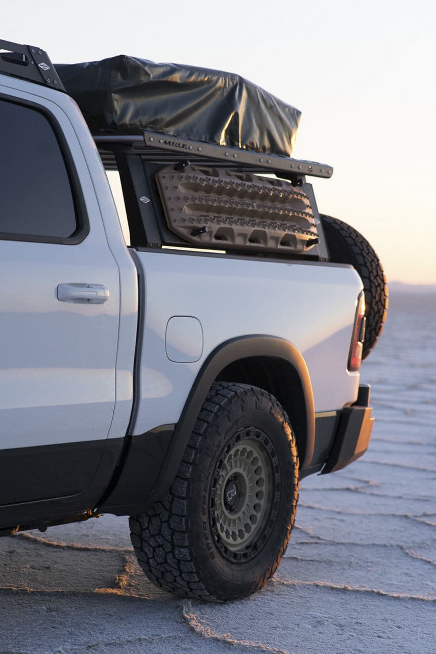 Detail view of 2019 Dodge Ram 1500 with wheels
