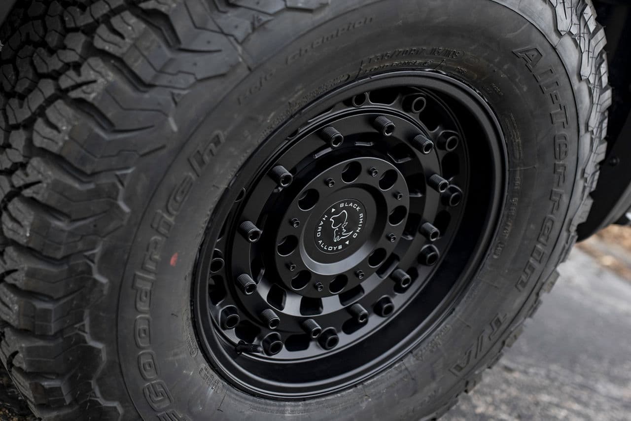 Interior of 2019 Ford F150 Raptor with truck suv wheels