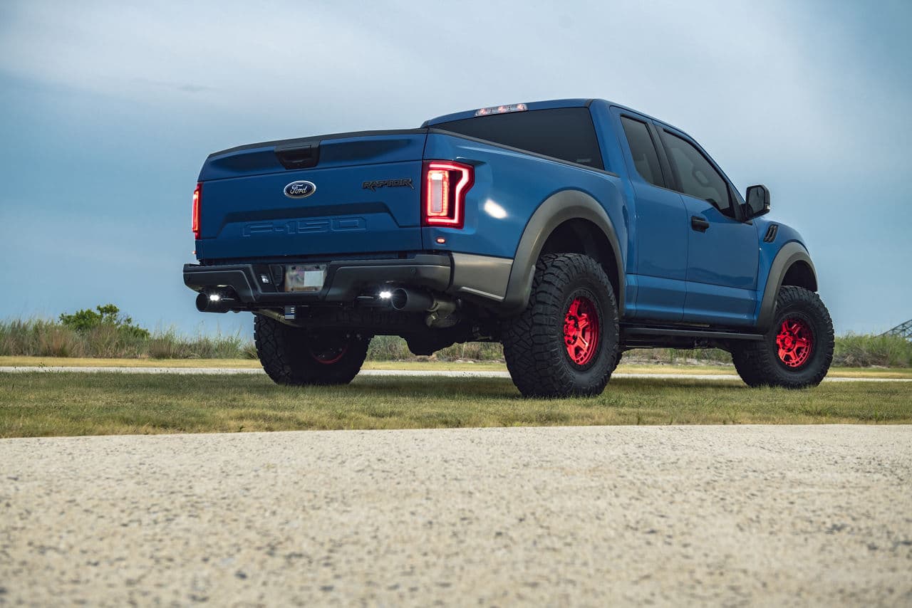 Interior of 2019 Ford F150 Raptor with truck suv wheels