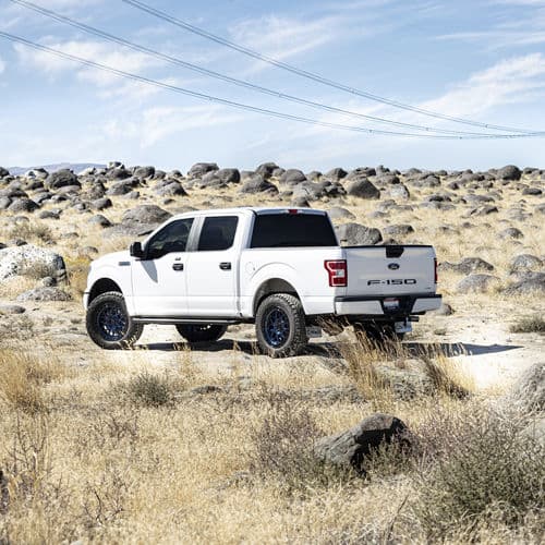 Interior of 2019 Ford F150 with truck suv wheels
