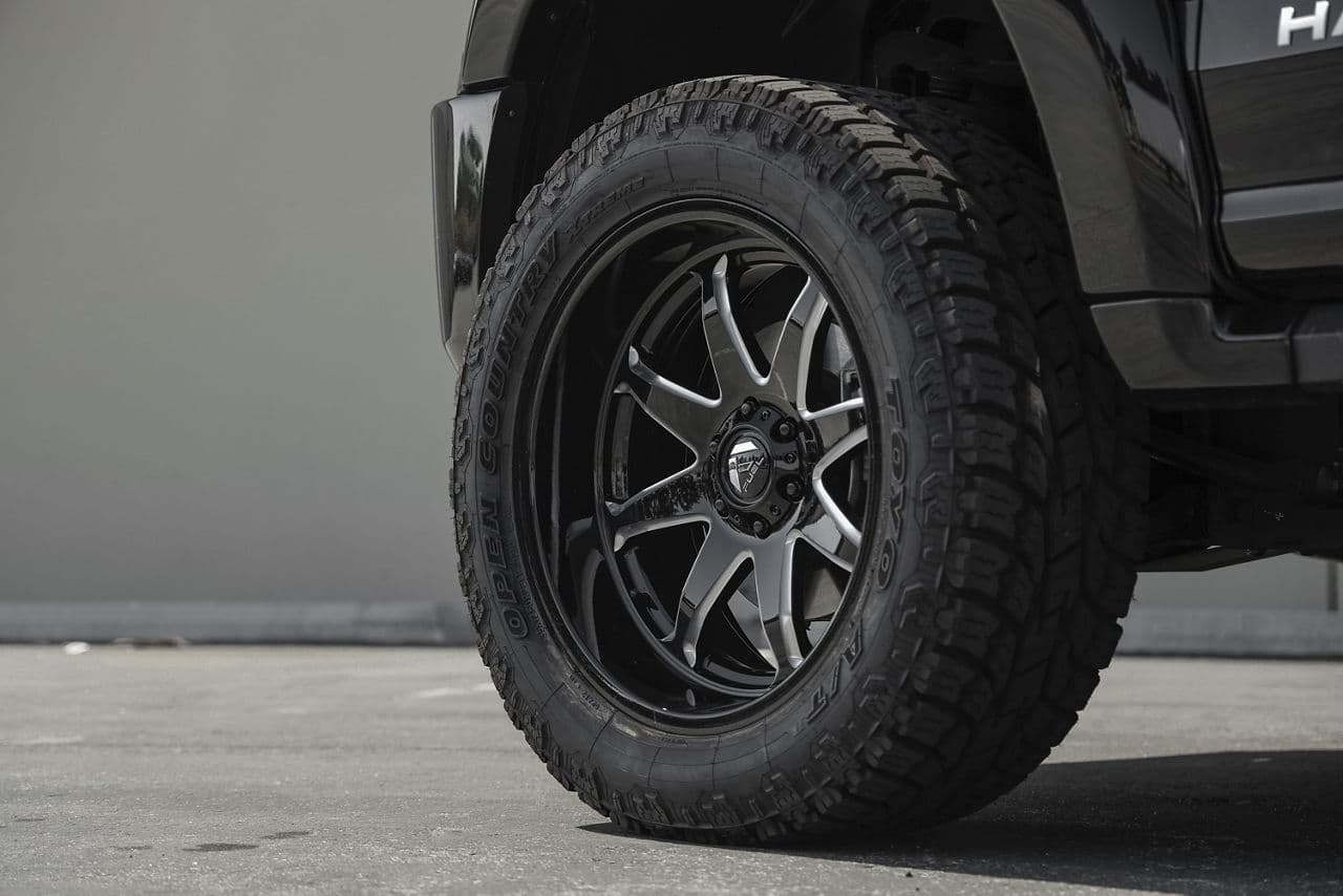 Interior of 2019 Ford F150 with wheels