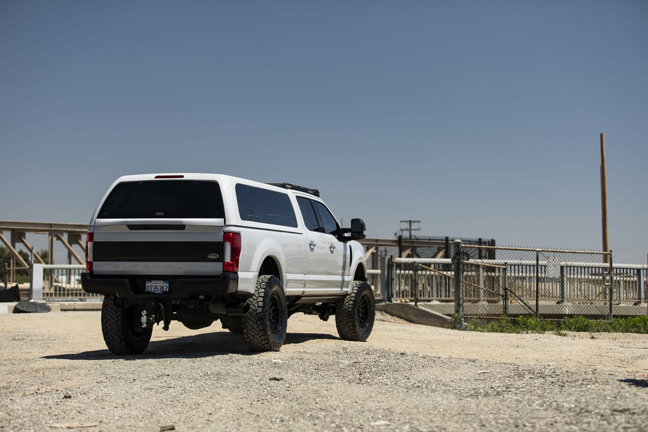 Interior of 2019 Ford F250 with truck suv wheels