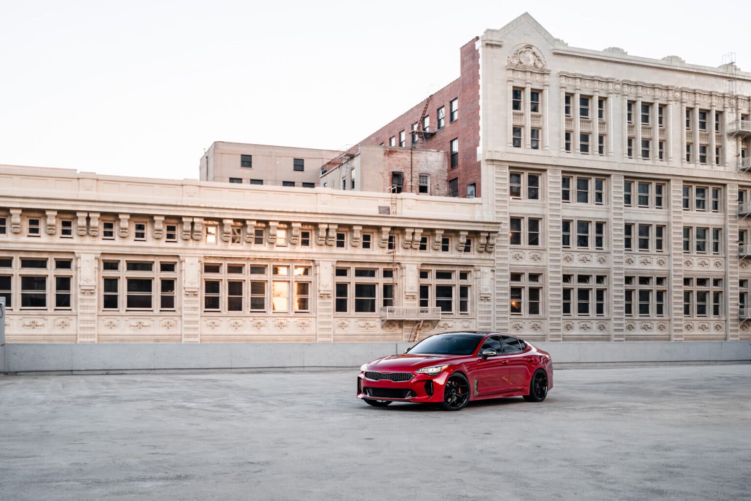 2019 Kia Stinger GT — custom build, front view