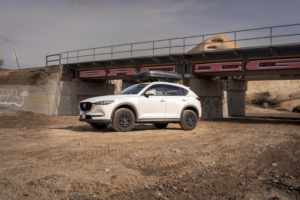 Front view of 2019 Mazda CX-5 with wheels