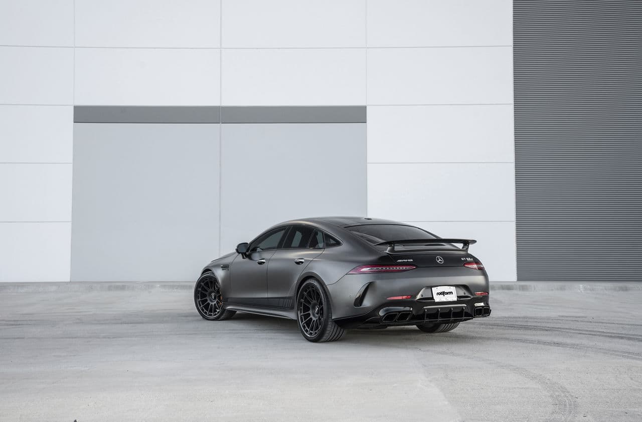 Front view of 2019 Mercedes-Benz GT63 with wheels