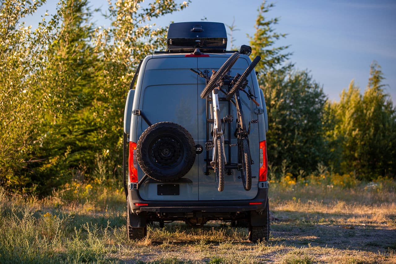 Detail view of 2019 Mercedes-Benz Sprinter with wheels