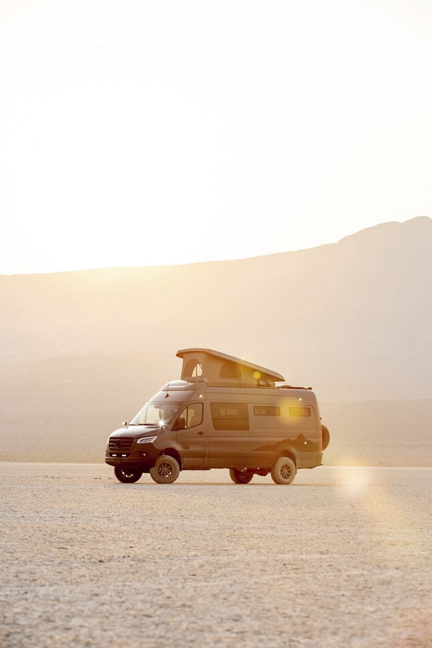 Detail view of 2019 Mercedes-Benz Sprinter with wheels