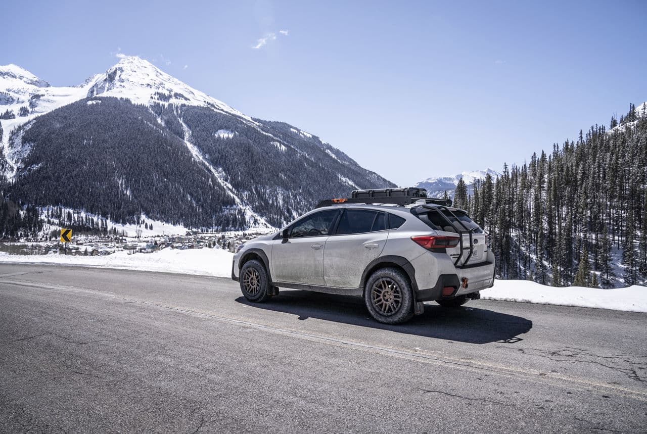 Detail view of 2019 Subaru Crosstrek with wheels