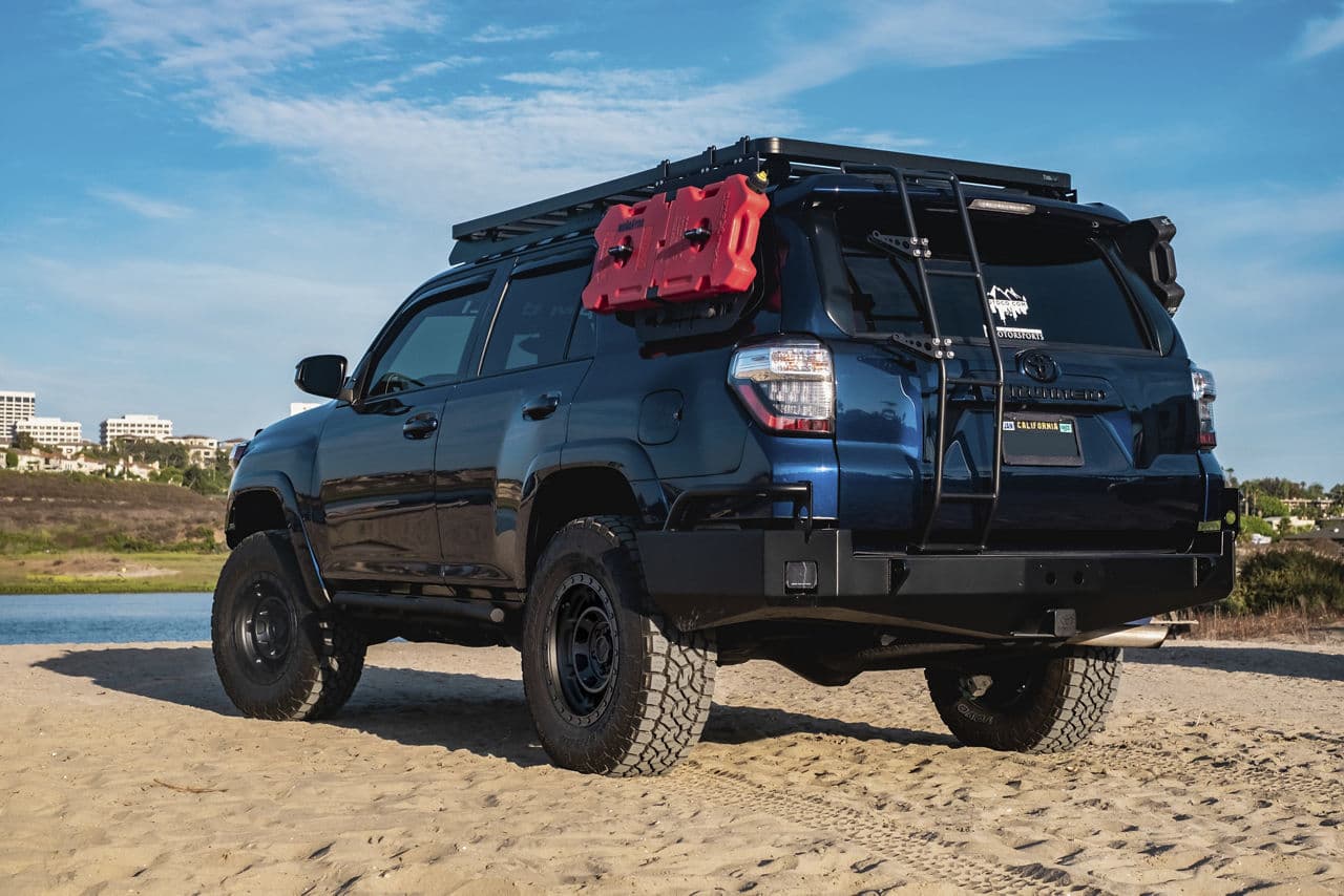 Interior of 2019 Toyota 4Runner with truck suv wheels