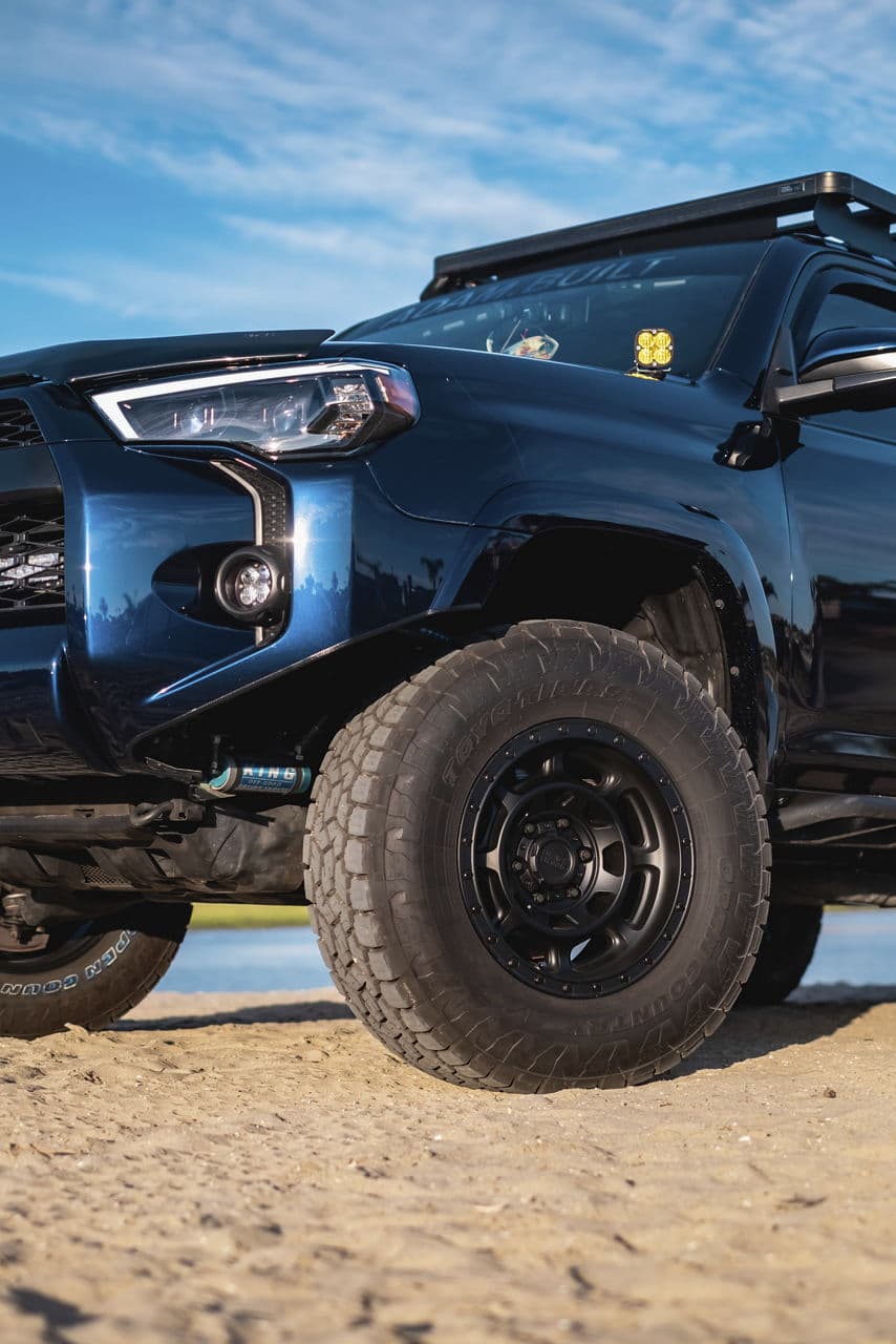 Detail view of 2019 Toyota 4Runner with truck suv wheels
