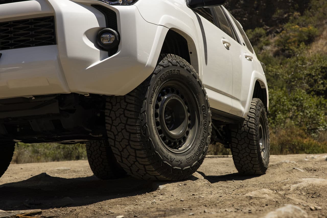 Interior of 2019 Toyota 4Runner with truck suv wheels