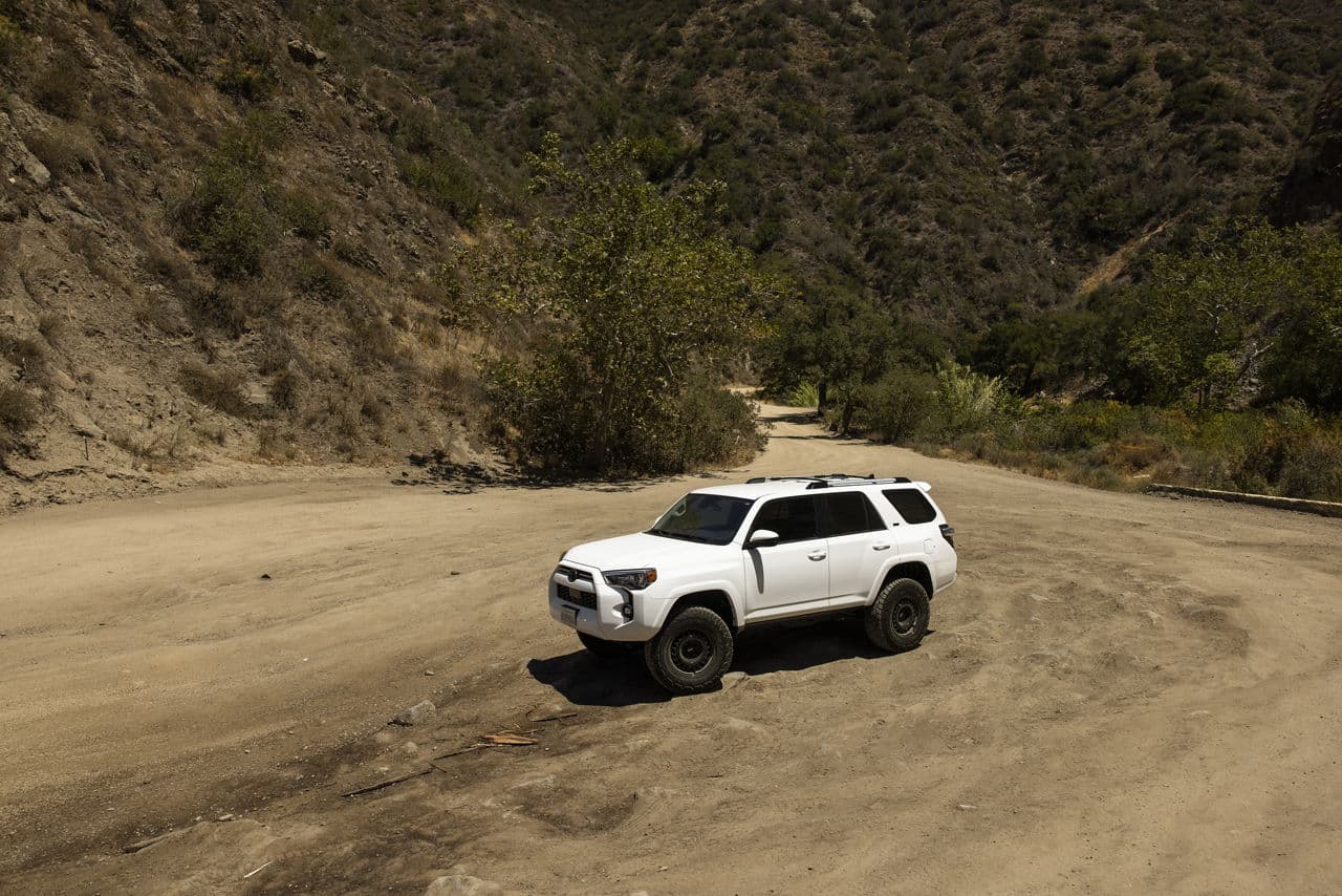 Detail view of 2019 Toyota 4Runner with truck suv wheels