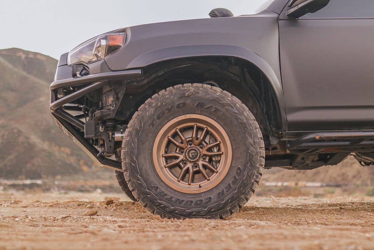 Interior of 2019 Toyota 4Runner with truck suv wheels