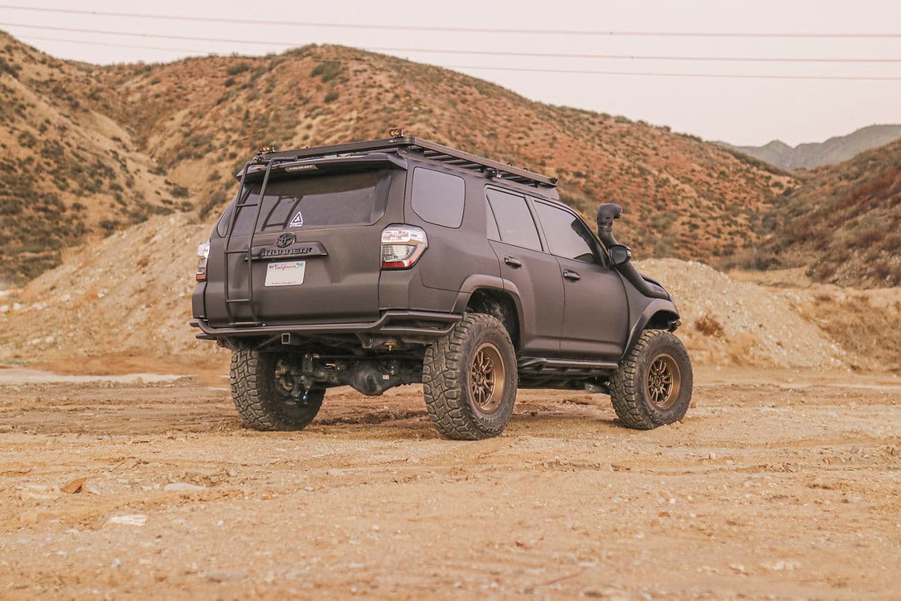 Detail view of 2019 Toyota 4Runner with truck suv wheels