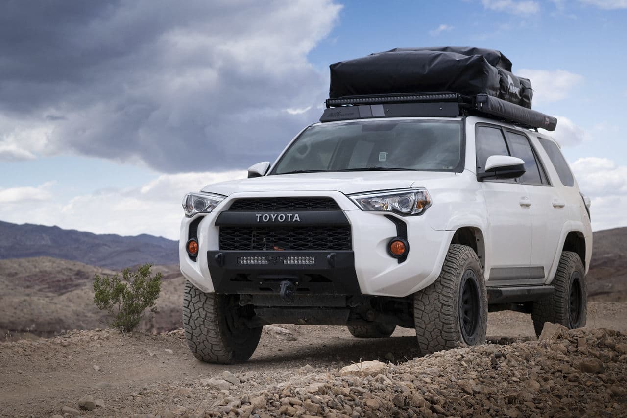 Detail view of 2019 Toyota 4Runner with truck suv wheels