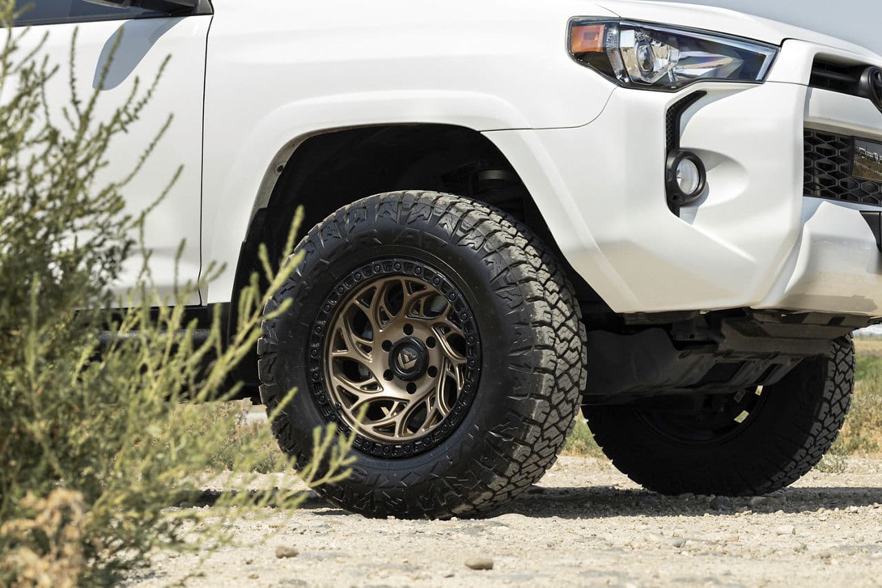 Interior of 2019 Toyota 4Runner with wheels