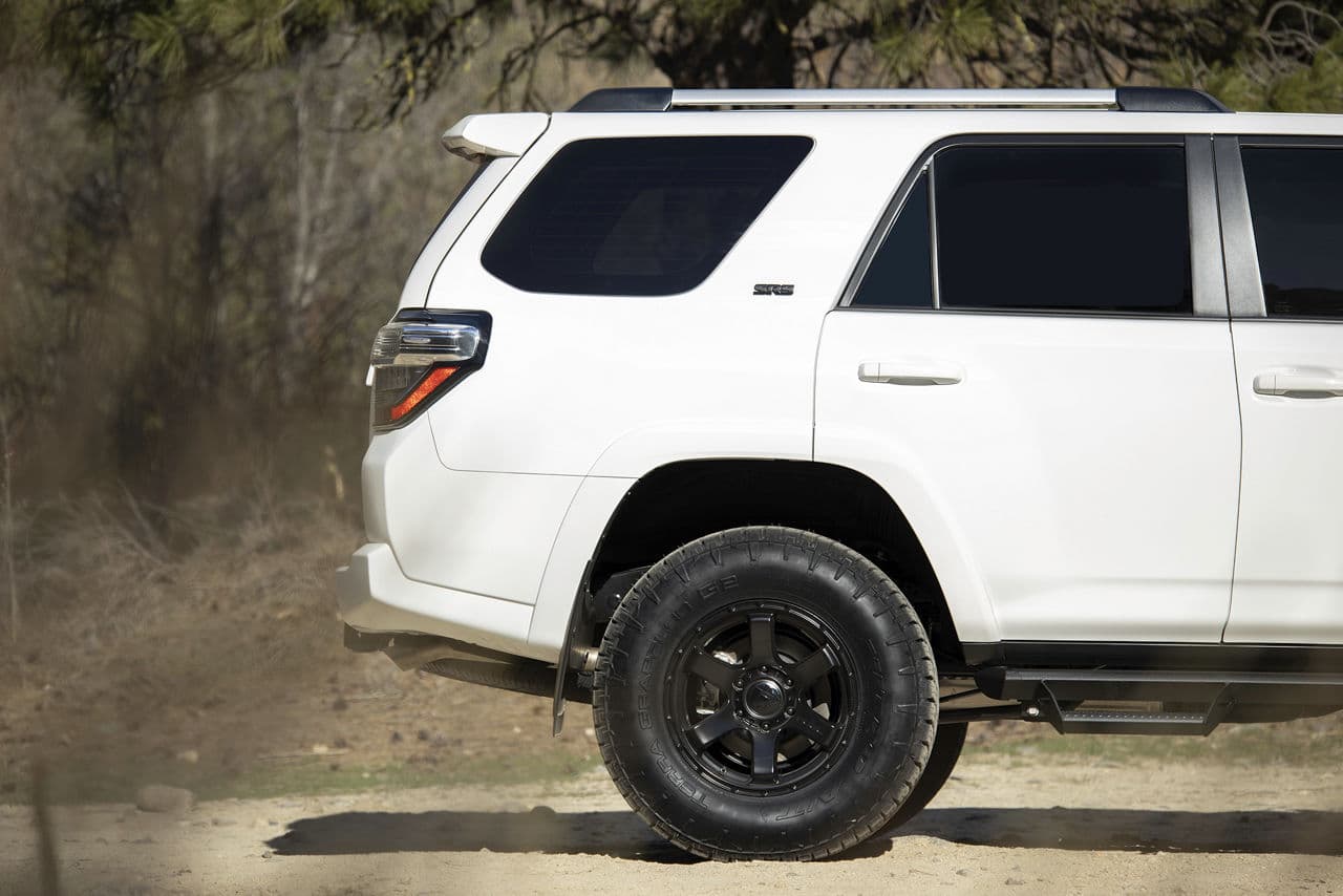 Interior of 2019 Toyota 4Runner with wheels