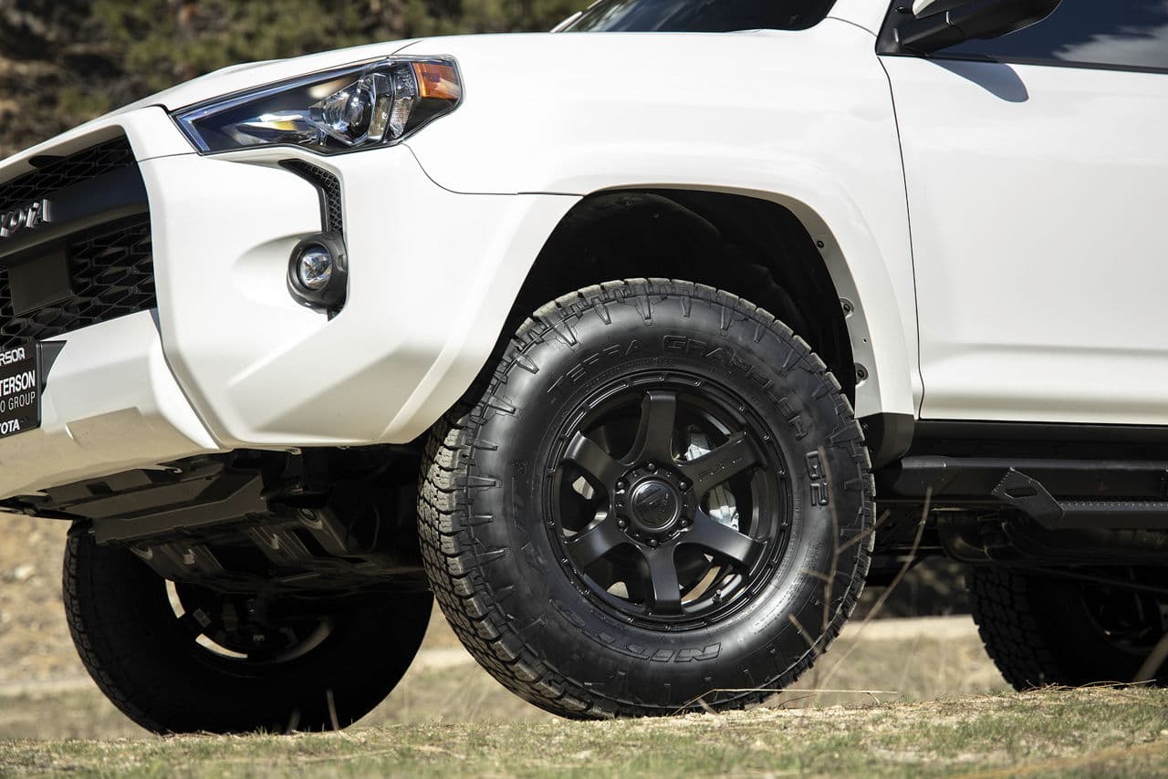 Detail view of 2019 Toyota 4Runner with wheels