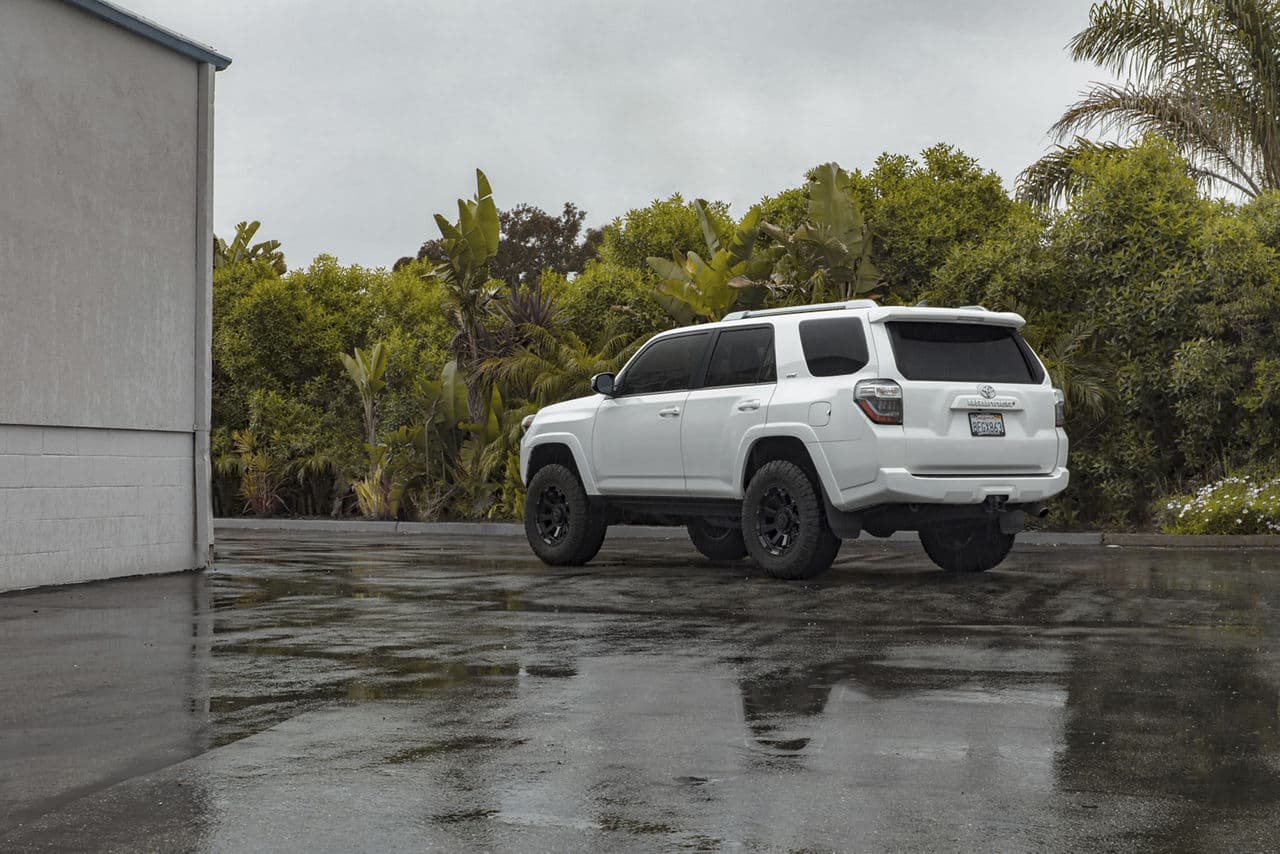 Interior of 2019 Toyota 4Runner with wheels