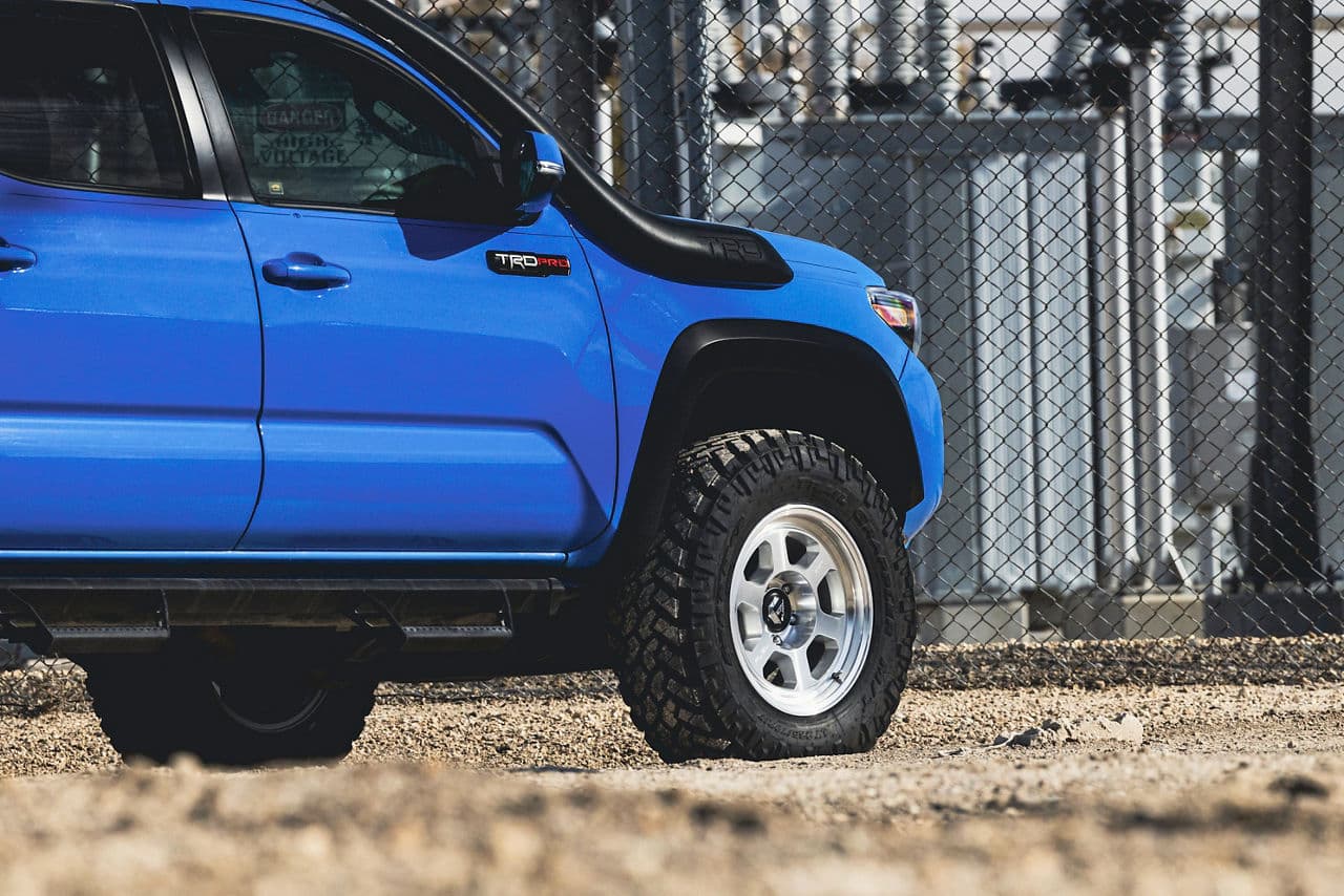 Interior of 2019 Toyota Tacoma with truck suv wheels
