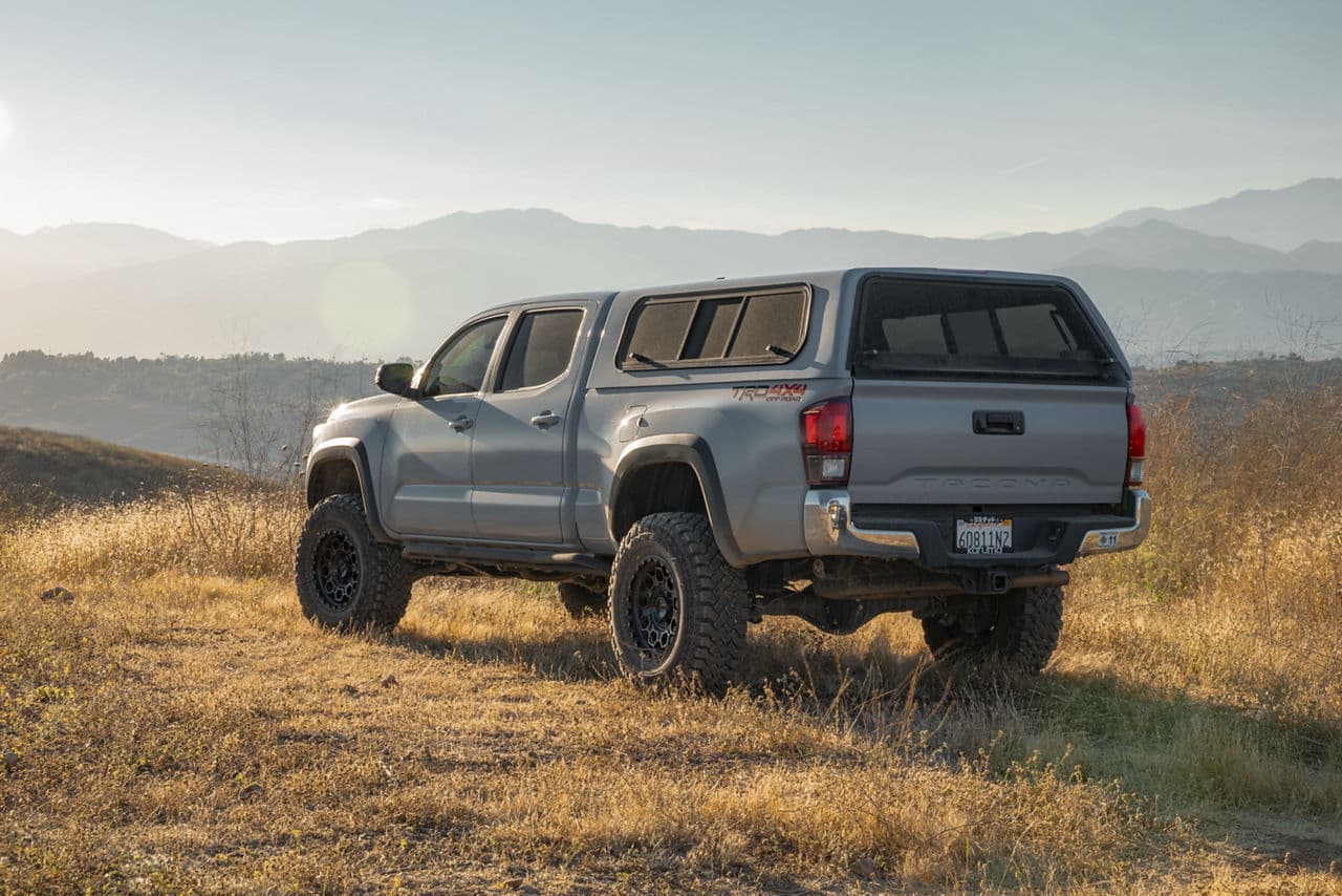 Interior of 2019 Toyota Tacoma with wheels