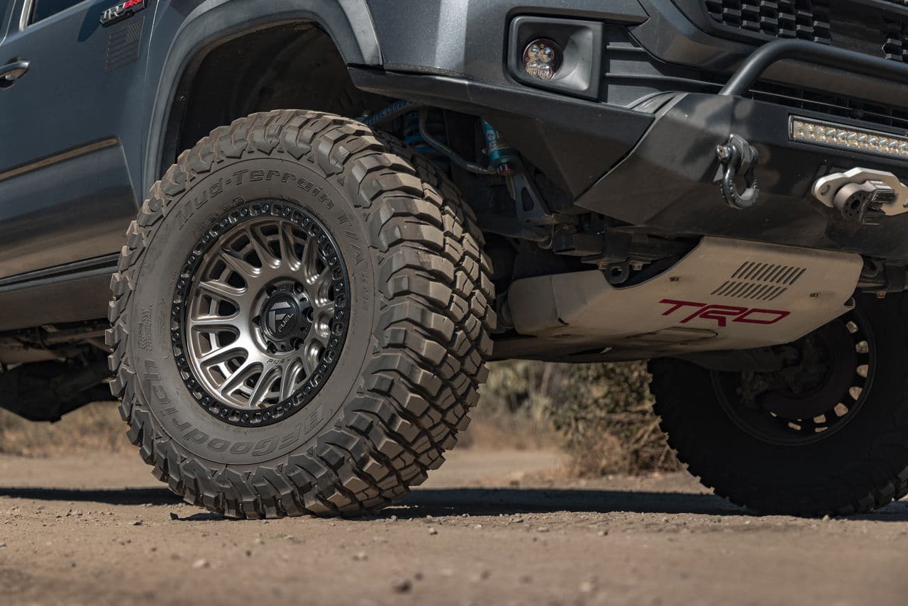 Interior of 2019 Toyota Tacoma with wheels