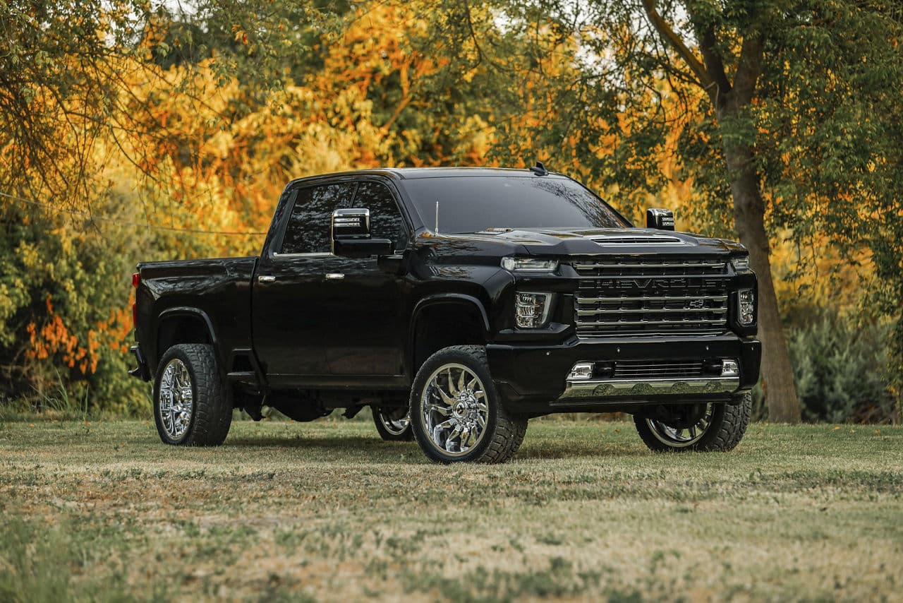 Interior of 2020 Chevrolet 2500 with truck suv wheels