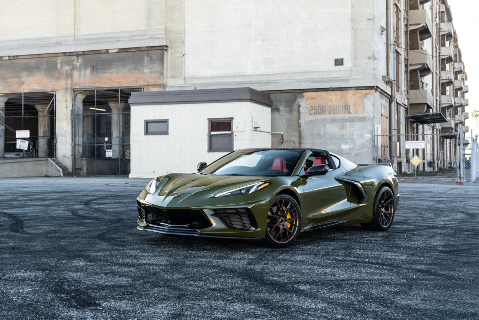 2020 Chevrolet Corvette C8 — custom build, front view