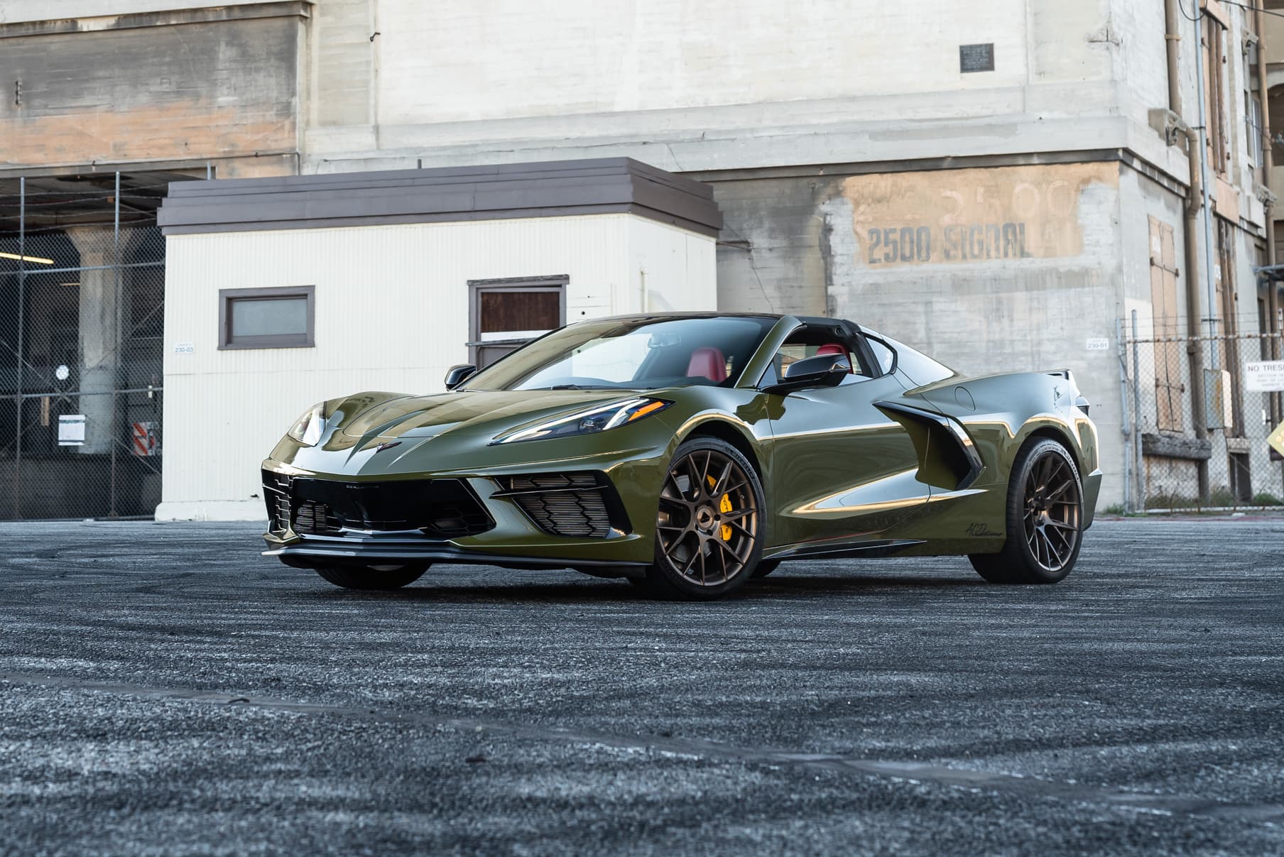 2020 Chevrolet Corvette C8 — custom build, side profile