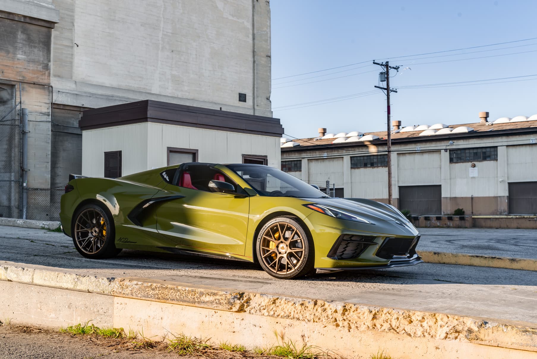 2020 Chevrolet Corvette C8 — custom build, interior
