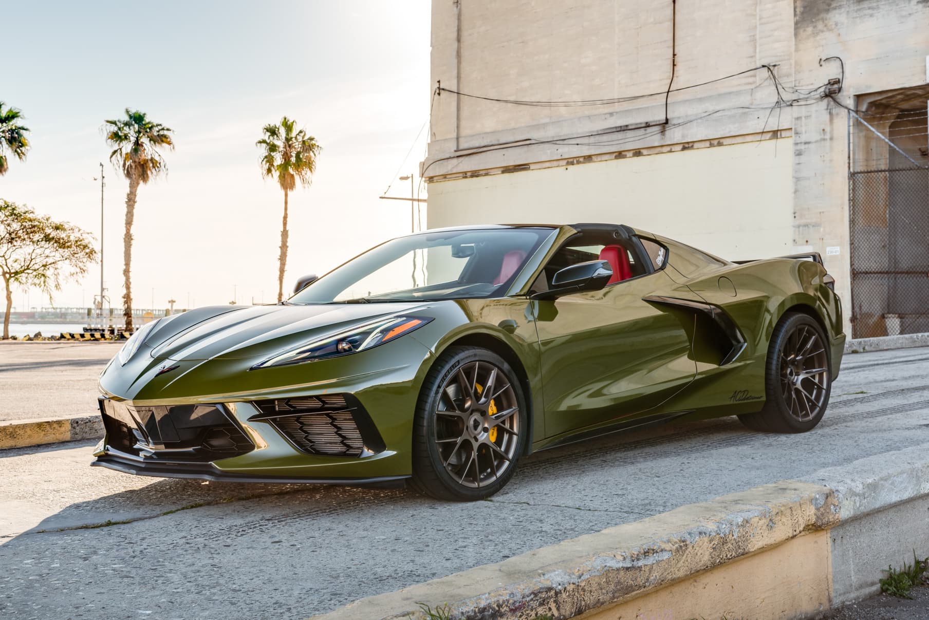 2020 Chevrolet Corvette C8 — custom build, detail view