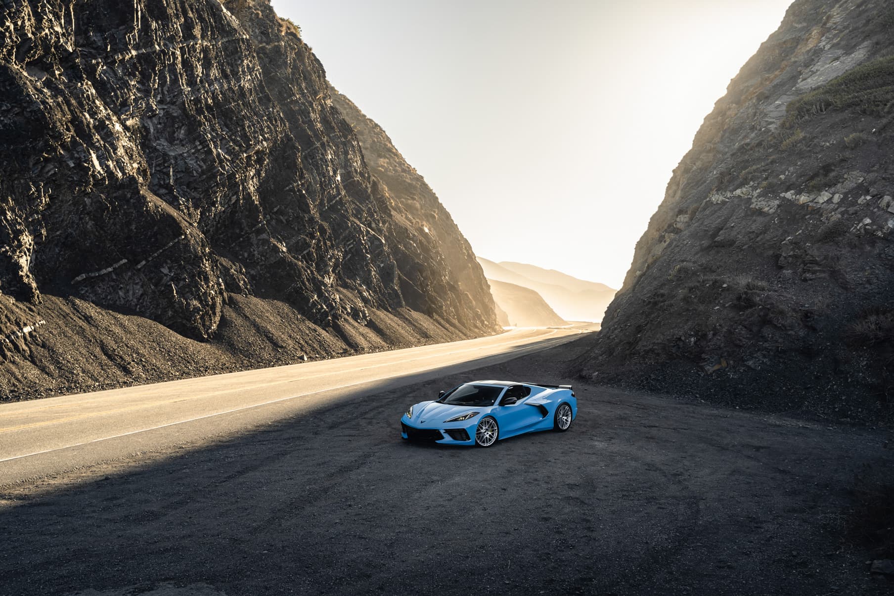 2020 Chevrolet Corvette C8 — custom build, side profile