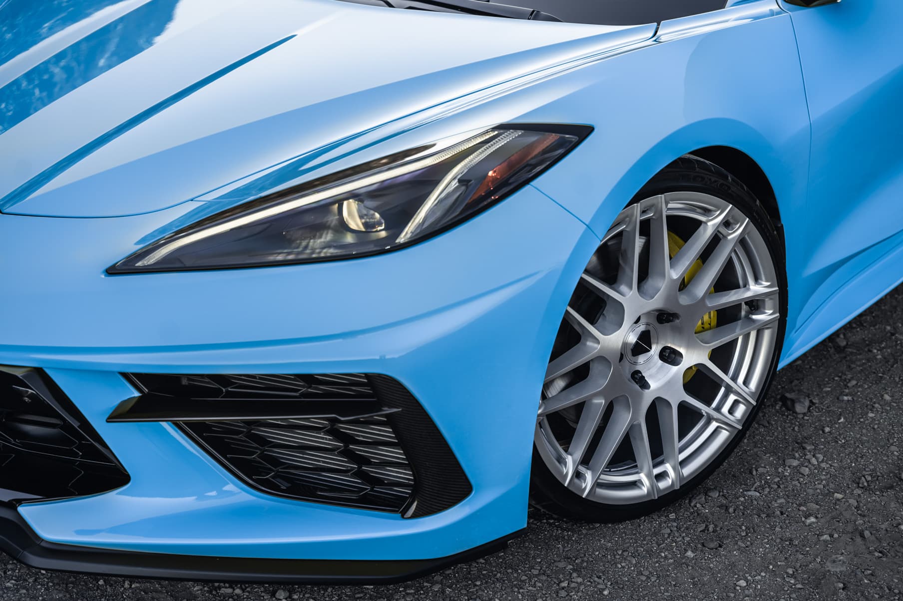 2020 Chevrolet Corvette C8 — custom build, rear view