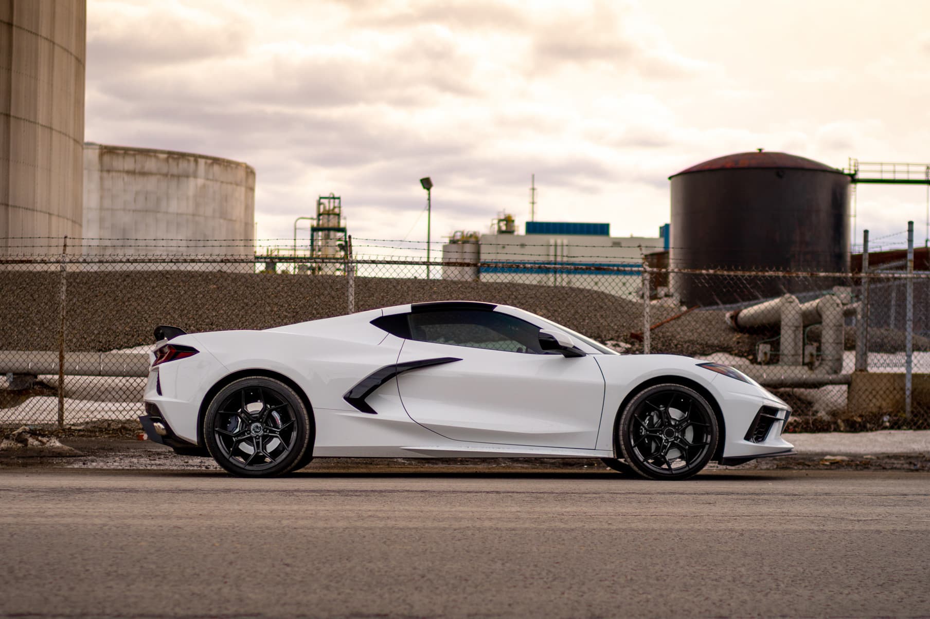 2020 Chevrolet Corvette C8 — wheels, side profile