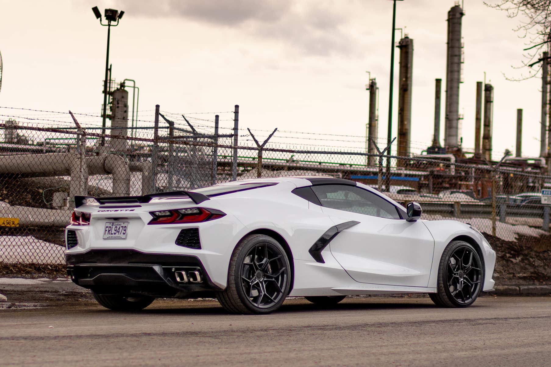2020 Chevrolet Corvette C8 — wheels, rear view