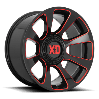 Detail view of 2020 Chevrolet Silverado with wheels