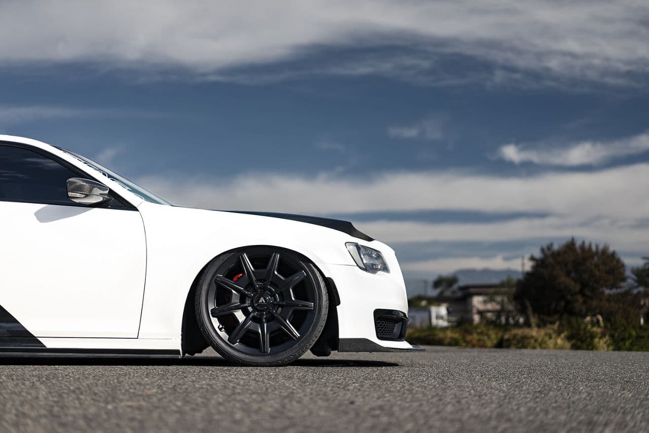 Interior of 2020 Chrysler 300 with wheels