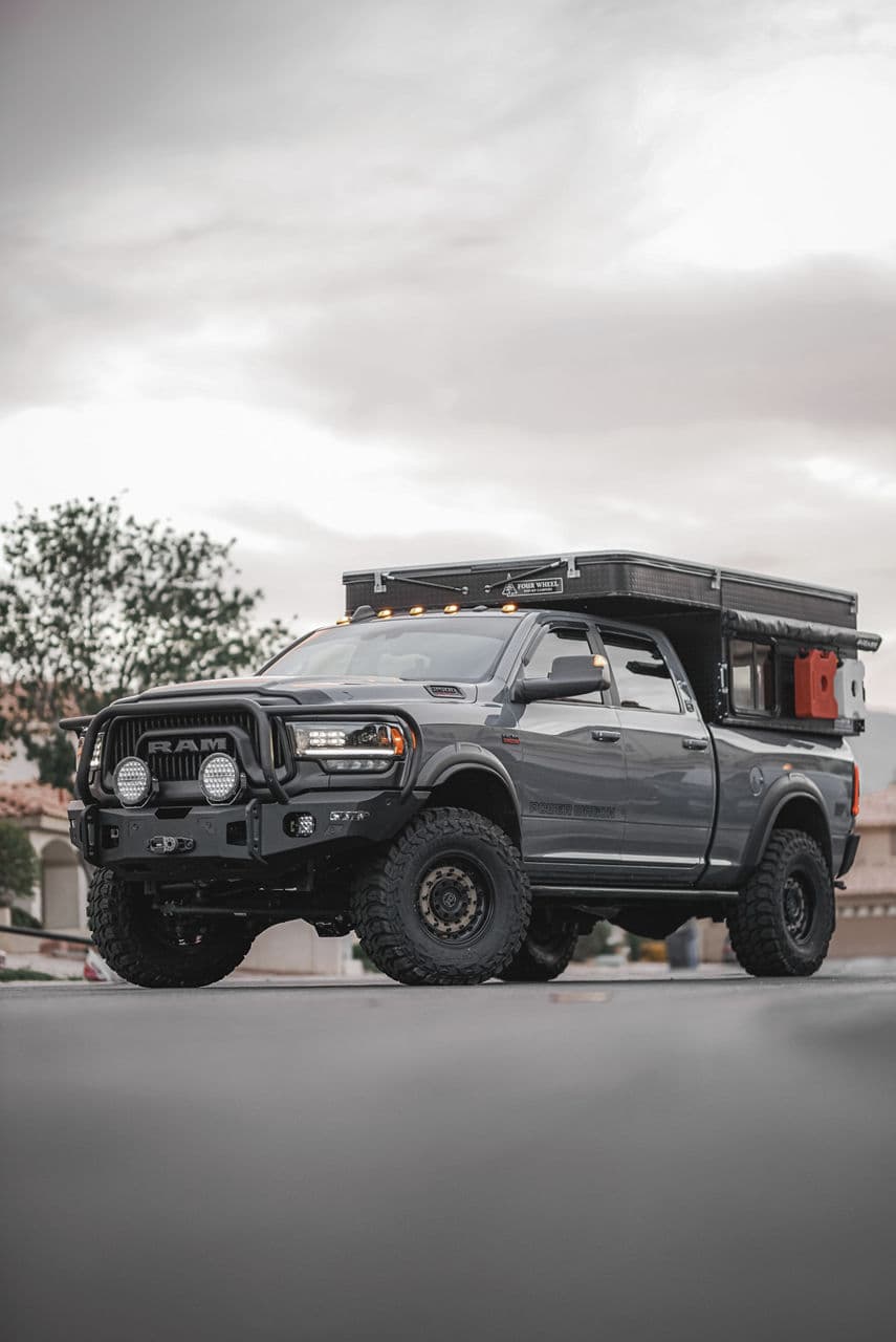 Interior of 2020 Dodge Ram 2500 with truck suv wheels