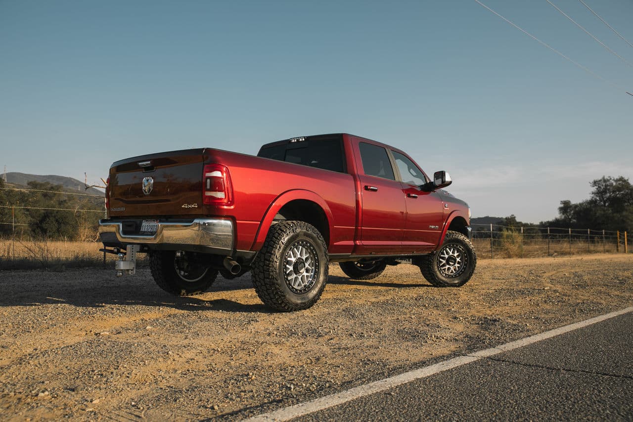 Detail view of 2020 Dodge Ram 2500 with truck suv wheels