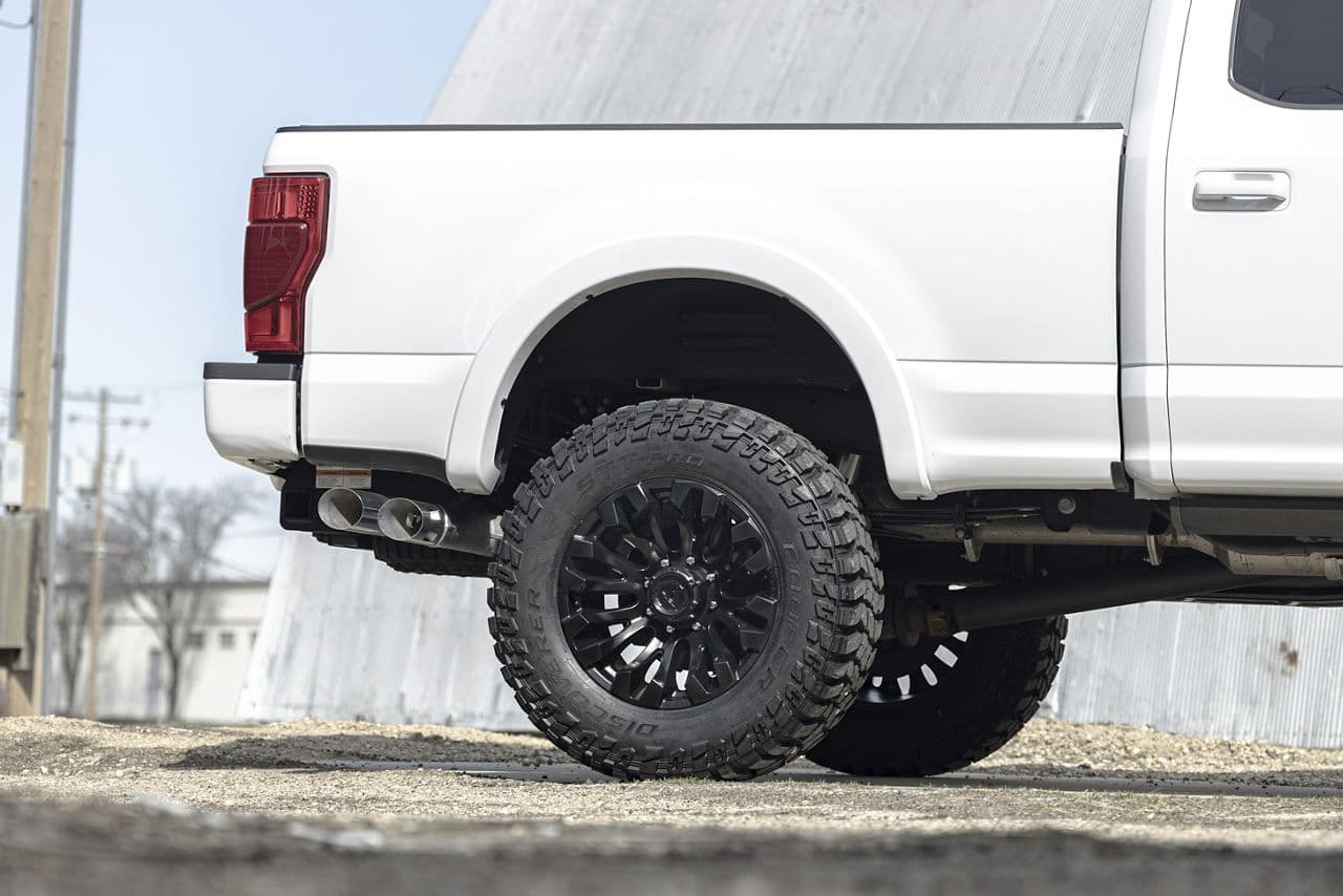 Interior of 2020 Ford F250 with wheels