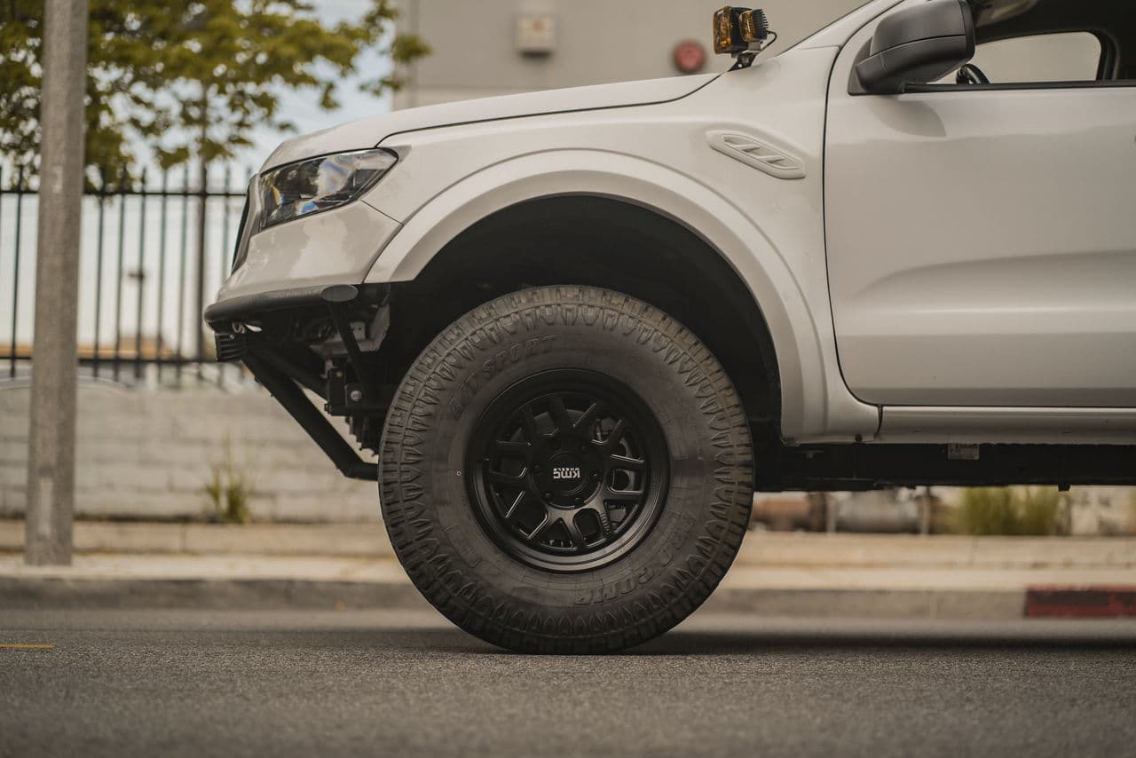 Detail view of 2020 Ford Ranger with wheels