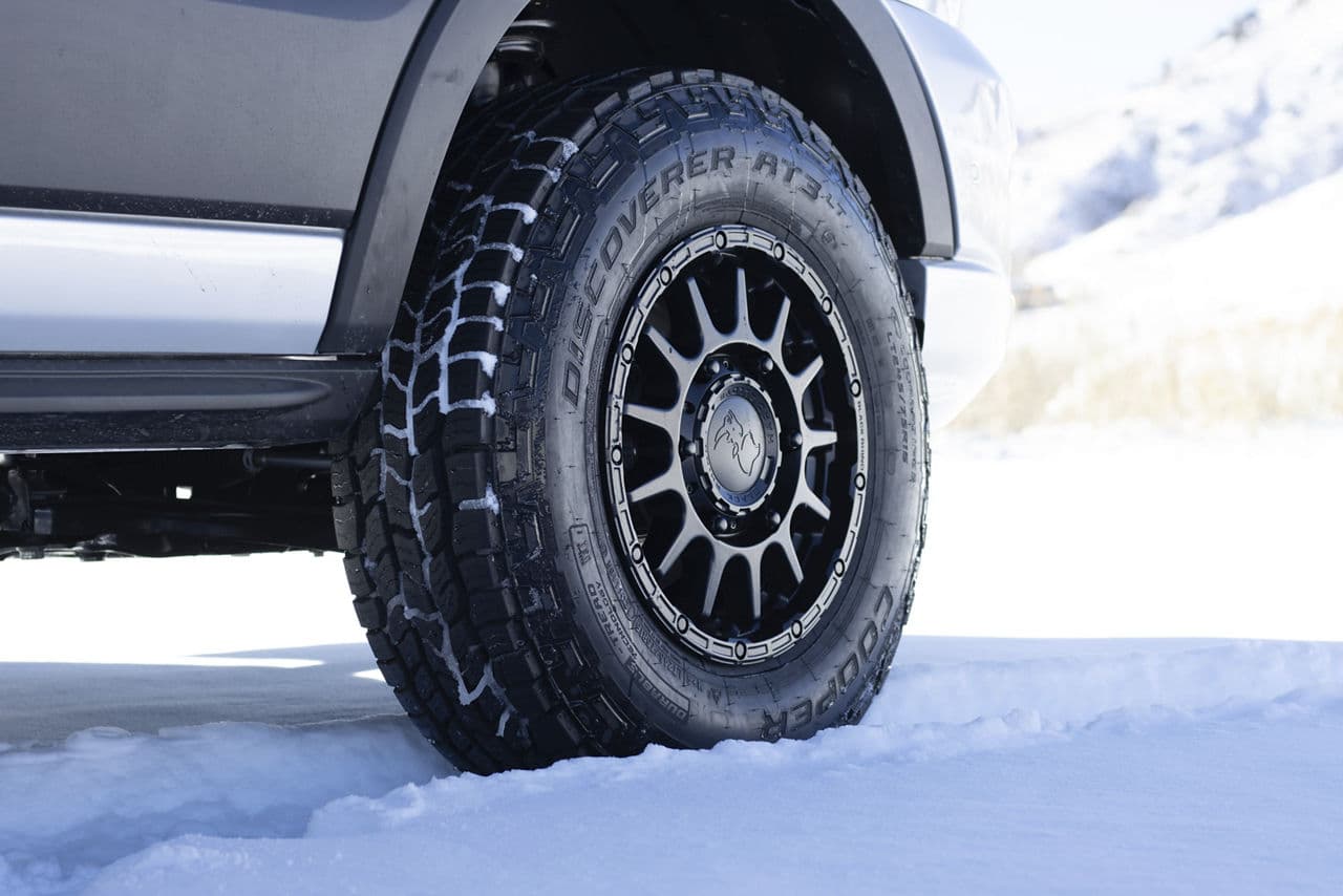 Detail view of 2020 Ford Transit with wheels