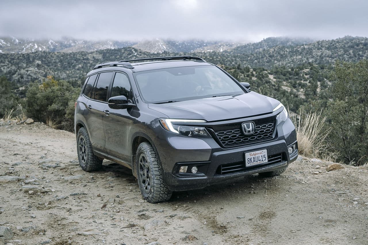 Side profile of 2020 Honda Passport with truck suv wheels