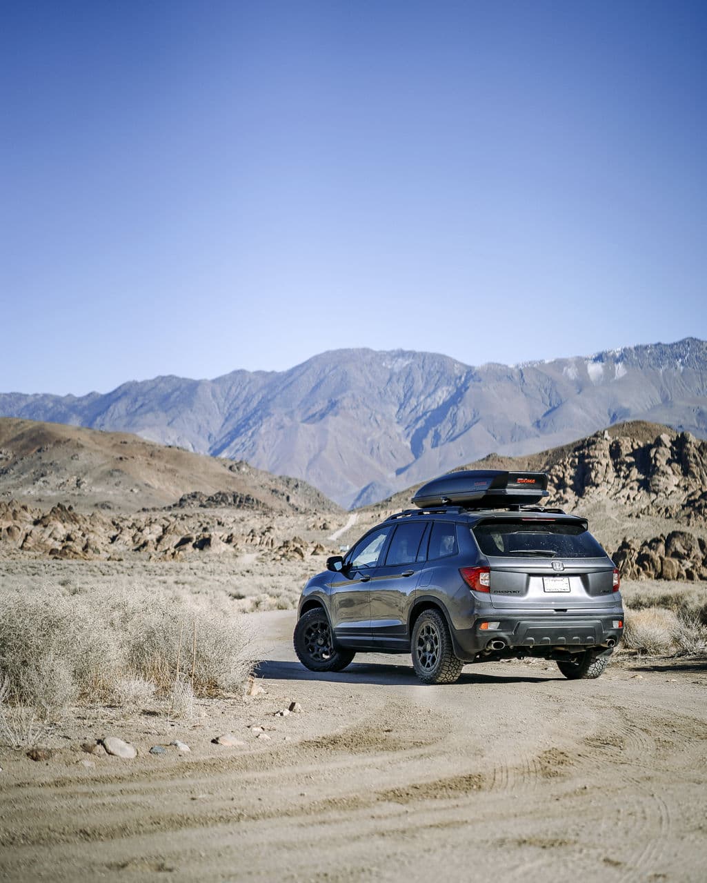 Interior of 2020 Honda Passport with truck suv wheels