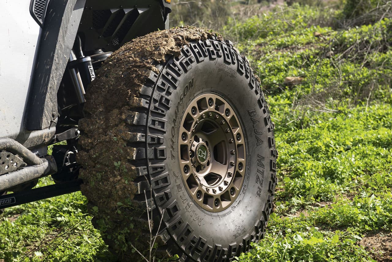 Interior of 2020 Jeep Wrangler with wheels