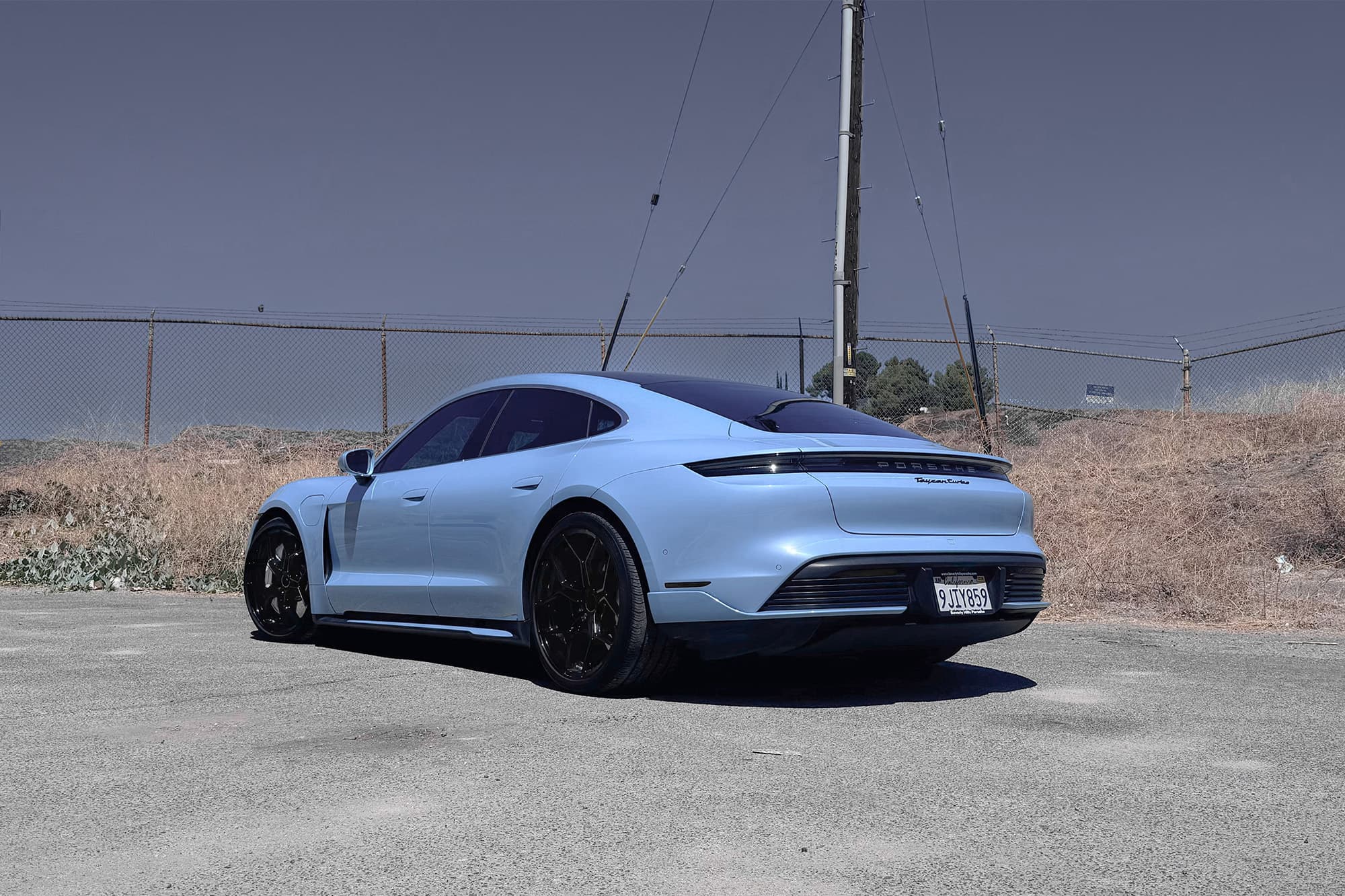 2020 Porsche Taycan Turbo — wheels, interior