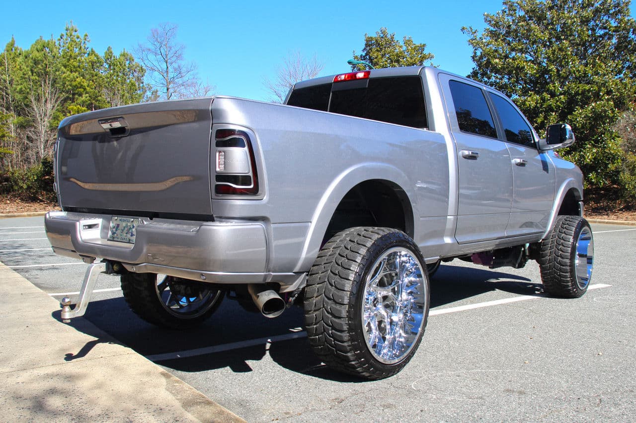 Side profile of 2020 Ram 2500 with truck suv wheels