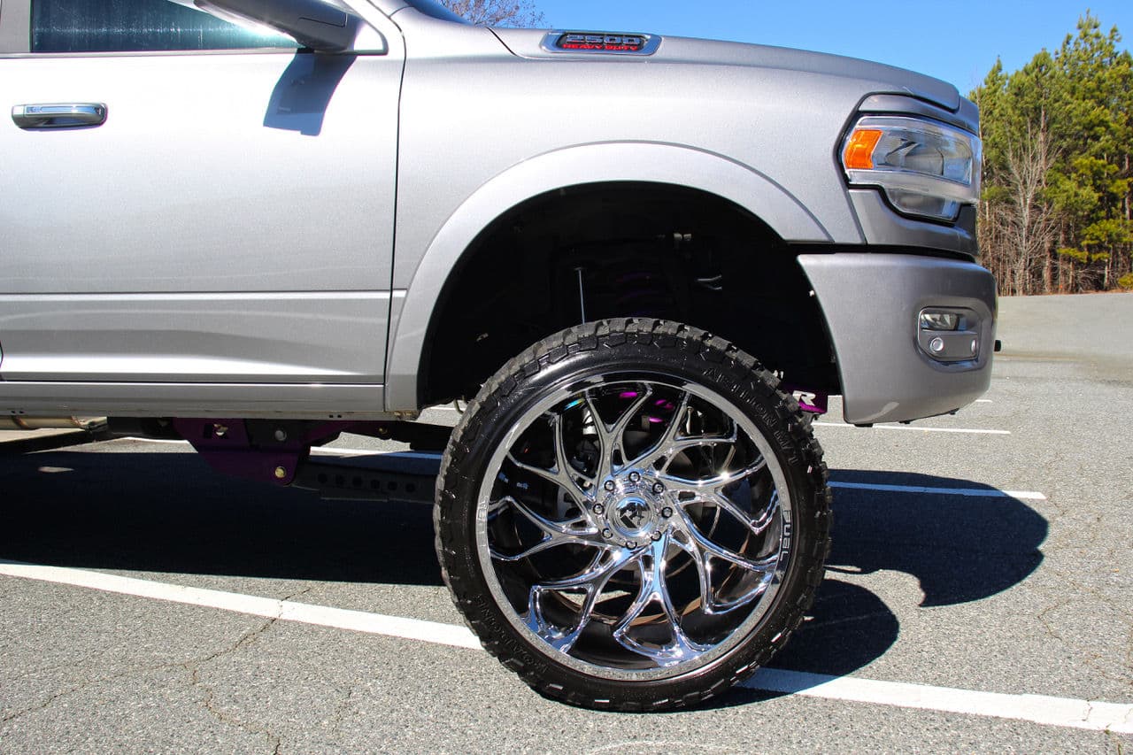 Interior of 2020 Ram 2500 with truck suv wheels
