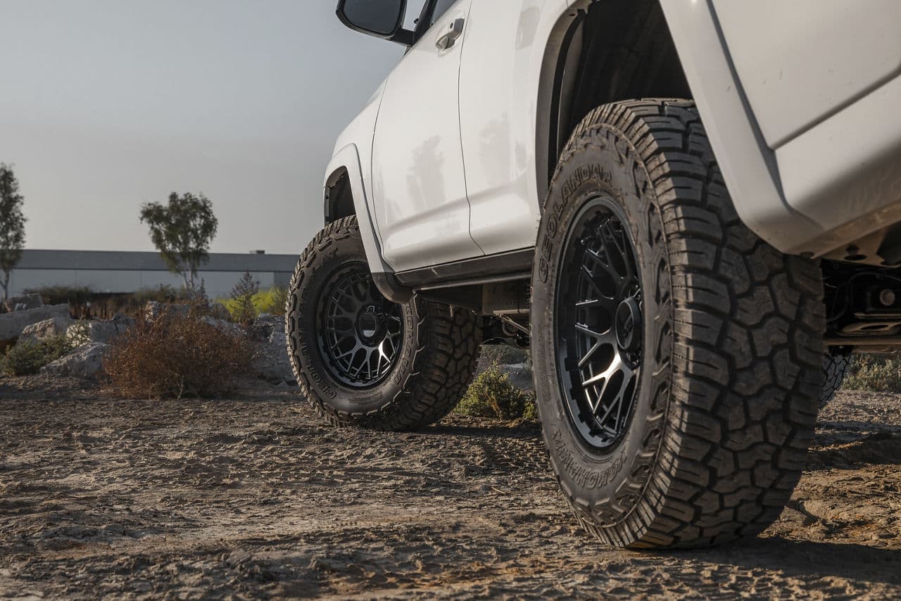 Detail view of 2020 Toyota 4Runner with truck suv wheels